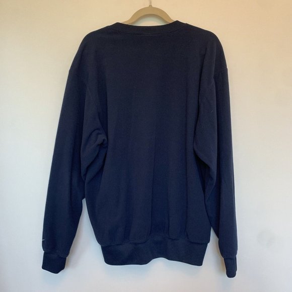 Nike Golf Mens Therma fit Fleece Pullover Navy Blue size large - Picture 5 of 9